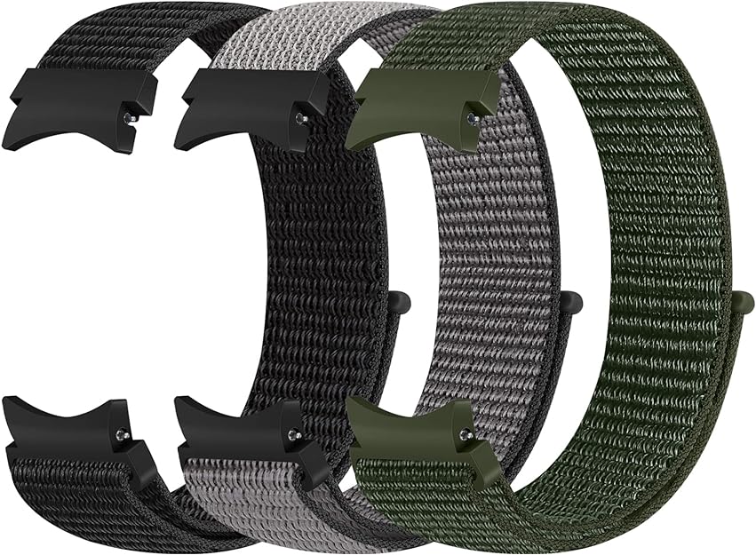 On-wrist comparison showing the PBFairyy band sitting flush against the Galaxy Watch case versus a generic band that leaves a visible gap